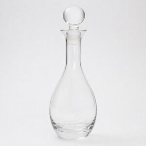Rosendahl Grand Cru Glass Carafe Decanter with Round Stopper Clear 12in Modern